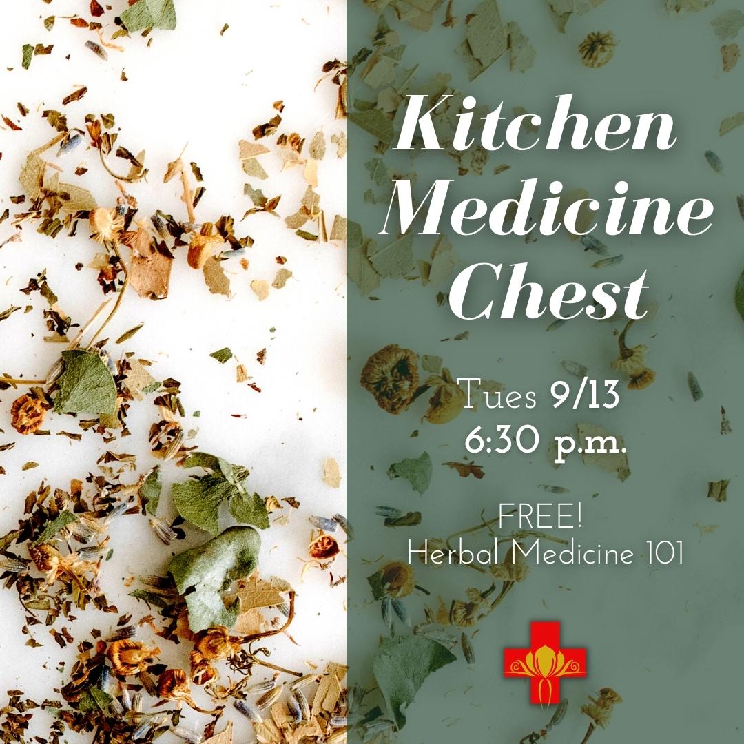 Kitchen Medicine ChestWellness Classes Holistic Pathways
